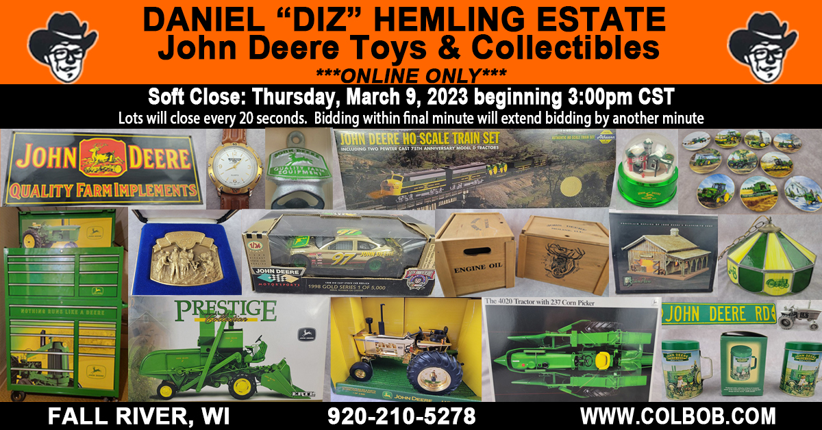 Daniel "Diz" Hemling Estate Toy Collection